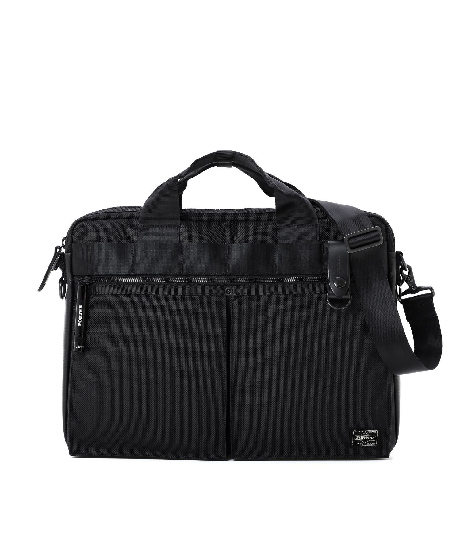 PORTER ヒート 2WAYブリーフケース ポーター バッグ ビジネスバッグ・ブリーフケース ブラック【送料無..