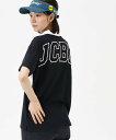 Jack Bunny!! ミニワッフル半袖モックネックカットソー ジャックバニー トップス その他のトップス グリーン ホワイト ネイビー【送料無料】