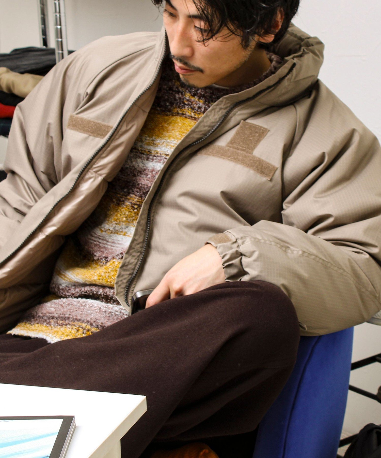 GLOSTER 【GLOSTER別注】TAION/タイオン LEVEL7 ミリタリーダウンジャケット フレディ アンド グロスター ジャケット・アウター ダウンジャケット・ダウンベスト グリーン グレー ベージュ ブラック【送料無料】