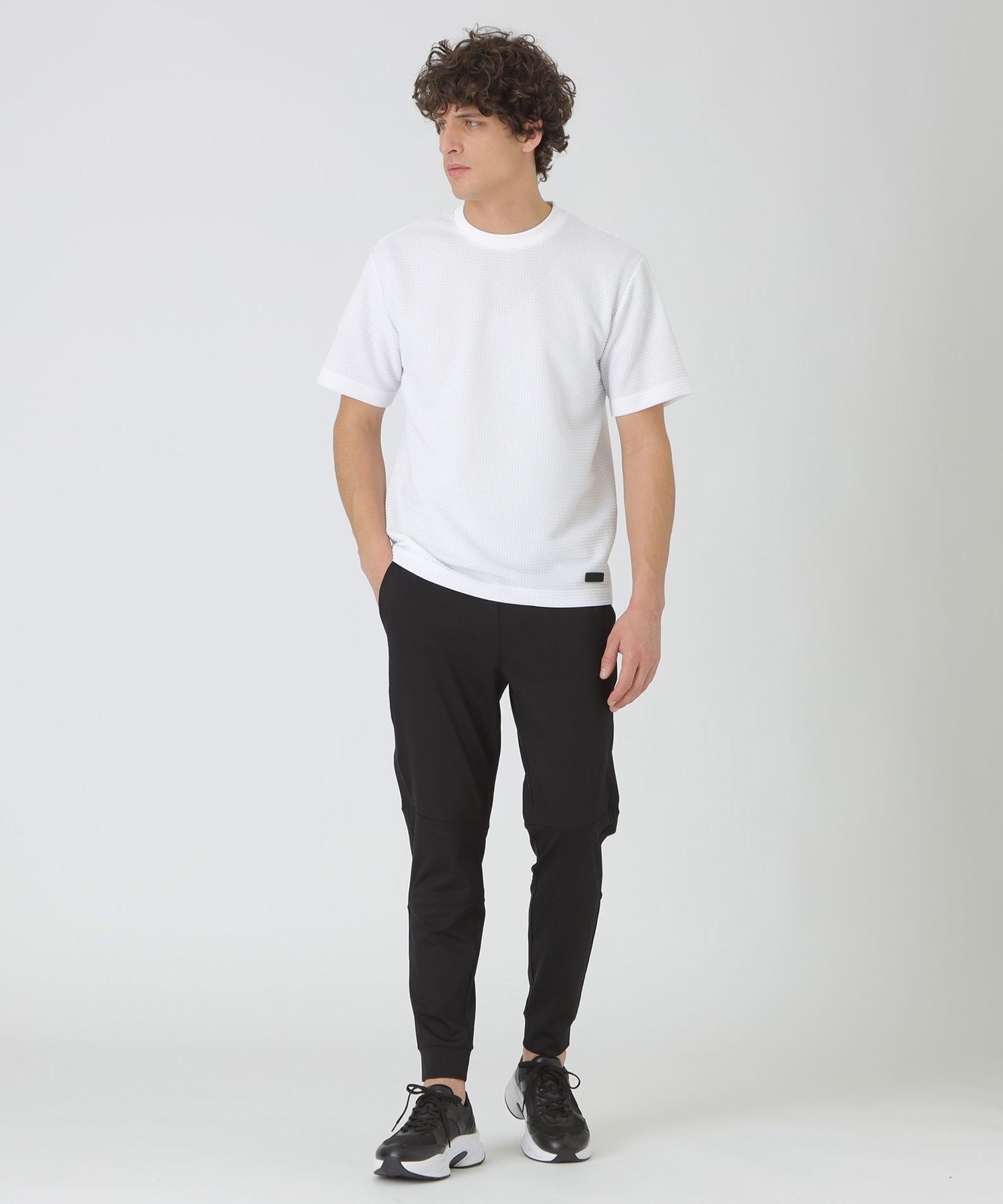 【BLACK lab.】ハイゲージポンチトラックパンツ ブルーレーベル / ブラックレーベル・クレストブリッジ パンツ その他のパンツ ブラック