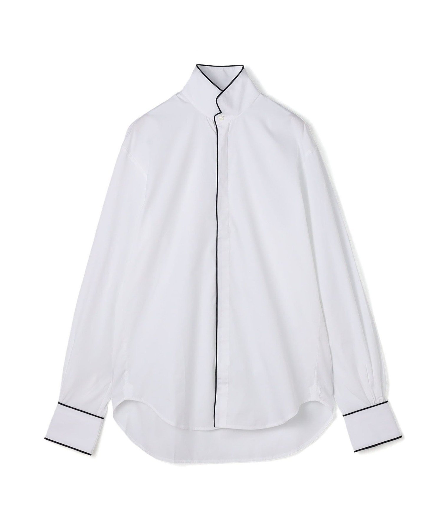 TOMORROWLAND BUYING WEAR BOURRIENNE EQUIPAGE パイピングシャツ トゥモローランド トップス シャツ・ブラウス ホワイト【送料無料】