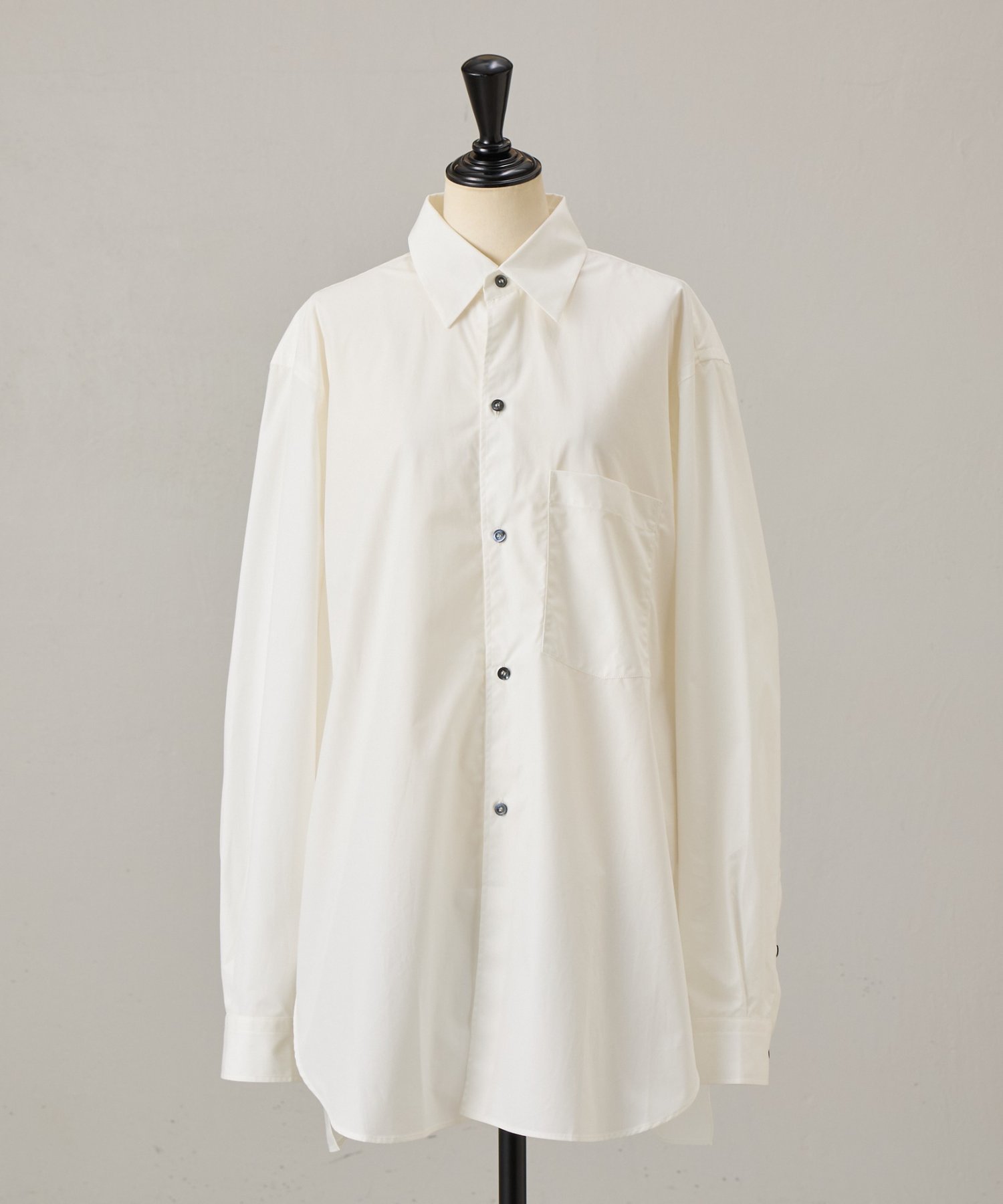 《SOFIE D'HOORE》ロングスリーブシャツ ビアズリー トップス シャツ・ブラウス ホワイト