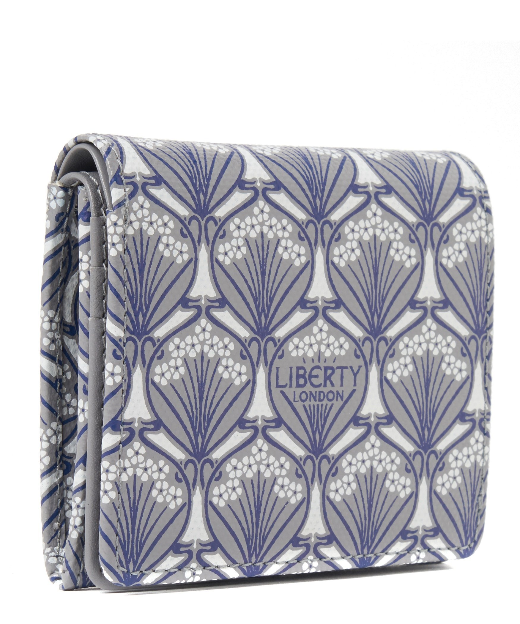 LIBERTY LIBERTY.(リバティ)ダブルウォレット アイフィス リバティ 財布・ポーチ・ケース 財布 ベージュ グレー【送料無料】