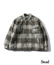 JOURNAL STANDARD 【J.S.Homestead / Stead】COUNTRY CHECK BOA SHIRT JACKET ジャーナル スタンダード ジャケット アウター ブルゾン ジャンパー ブラウン ブルー【送料無料】