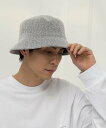 【SALE/52%OFF】LAKOLE パイルバケットハット ラコレ 帽子 ハット ホワイト ブラック ブルー グレー