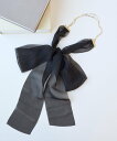 【SALE/20%OFF】ROPE' PICNIC PASSAGE オーガンジーチュールリボンネックレス ロペピクニック アクセサリー・腕時計 ネックレス ブラ...