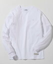 1PIU1UGUALE3 RELAX 1PIU1UGUALE3 RELAX/シルバーロゴプレートシルケットロングTシャツ シフォン トップス カットソー・Tシャツ ホワイト カーキグリーン ブラック【送料無料】