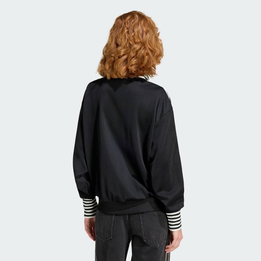 adidas 【公式】アディダス adidas ビンテージ BB TT ストライプ リブ トラックトップ アディダス トップス その他のトップス ブラック【送料無料】