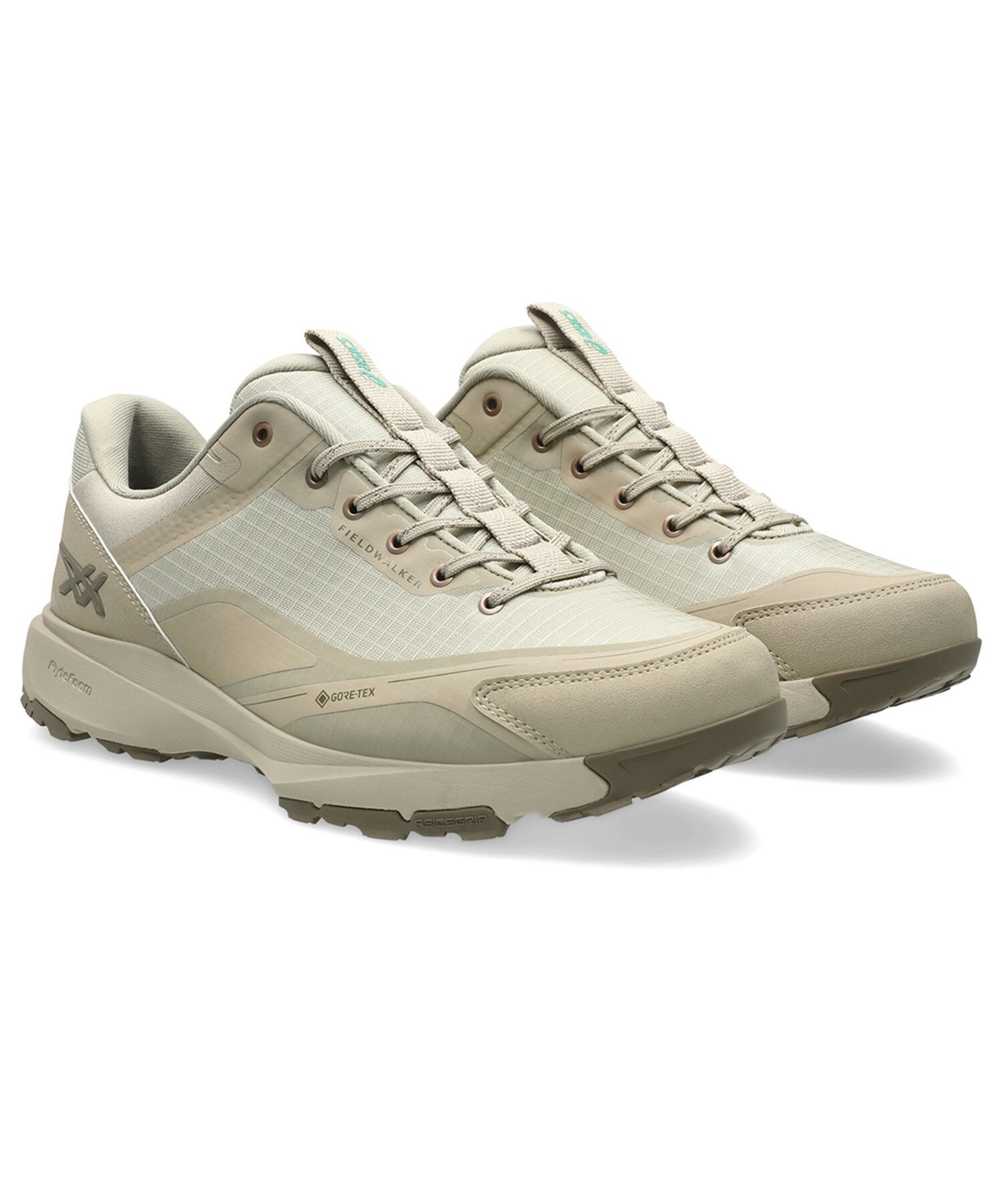 ASICS WALKING WELLNESS WALKER フィールドウォーカー GORE-TEX防水 3E相当 アシックスウォーキング シューズ・靴 スニーカー ベージュ【送料無料】