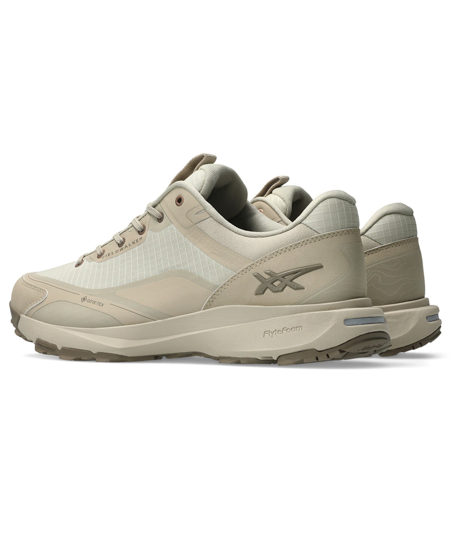 ASICS WALKING WELLNESS WALKER フィールドウォーカー GORE-TEX防水 3E相当 アシックスウォーキング シューズ・靴 スニーカー ベージュ【送料無料】