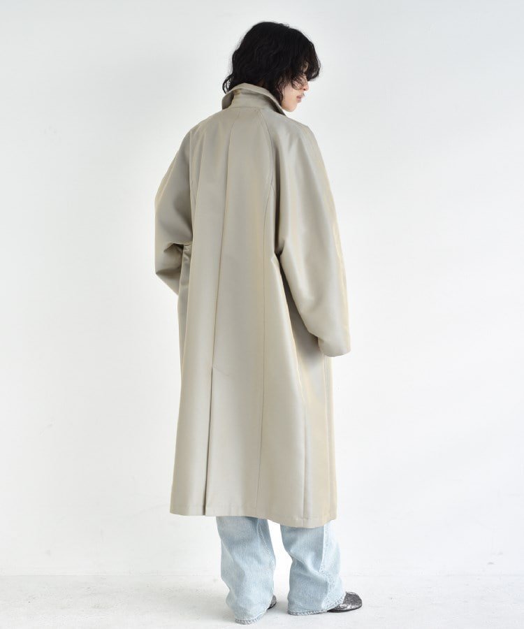 CODE A balmacaan coat コードエー ジャケット・アウター ステンカラーコート ベージュ