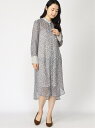 【SALE/33%OFF】cepo CEPO/(W)ハナガラスタンドカラーOP セポ カットソー アンサンブル/ツインセット ブルー ホワイト【送料無料】