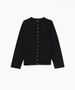 agnes b. HOMME J000 CARDIGAN カーディガンプレッション アニエスベー トップス カーディガン ブラック 