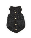 【SALE/20%OFF】ROPE' PICNIC PASSAGE 【DOG】金ボタンループ編みニットベスト/リンクコーデ ロペピクニック ペット用品 ペットウ...