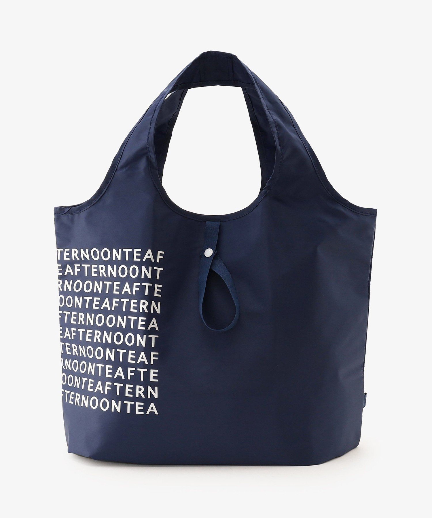 Afternoon Tea LIVING ロゴ抗菌保冷横型ショッピングバッグ アフタヌーンティー・...