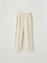【SALE/30%OFF】JOHN SMEDLEY フィンクスコットンギャバジン 2タックトラウザー|FP263 ジョンスメドレー パンツ その他のパンツ ベージュ【送料無料】