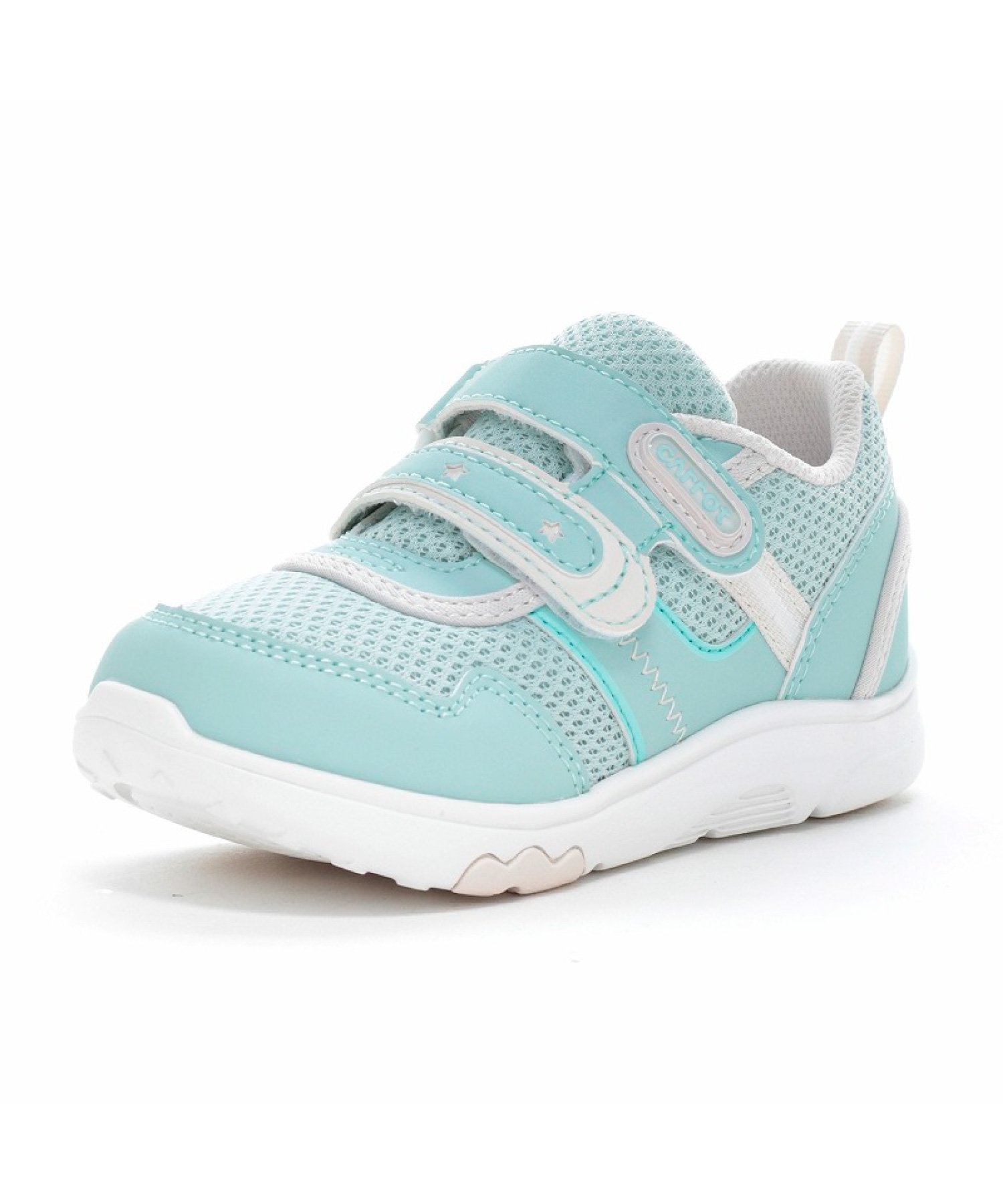 【SALE／15%OFF】CARROT 【MoonStar】 CR C2350 キッズスニーカー 洗濯機で洗える ムーンスター シュー..