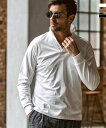 1PIU1UGUALE3 RELAX 1PIU1UGUALE3 RELAX/シルクブレンドイタリアンカラーロングTシャツ シフォン トップス カットソー・Tシャツ ホワイト ブラウン ブラック【送料無料】