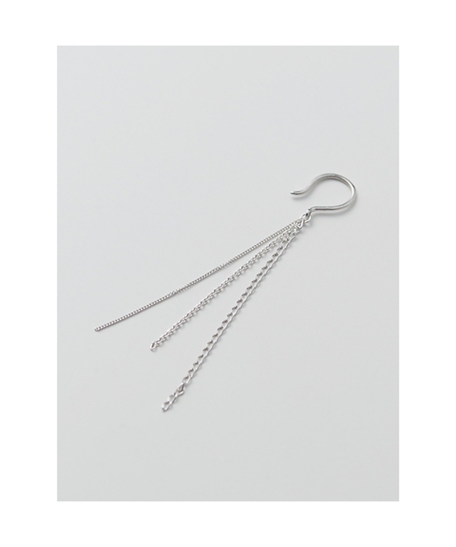 DESIGNWORKS 【MARIHA/マリハ】雨音 ピアス シルバー 5cm デザインワークス アクセサリー・腕時計 ピアス シルバー【送料無料】