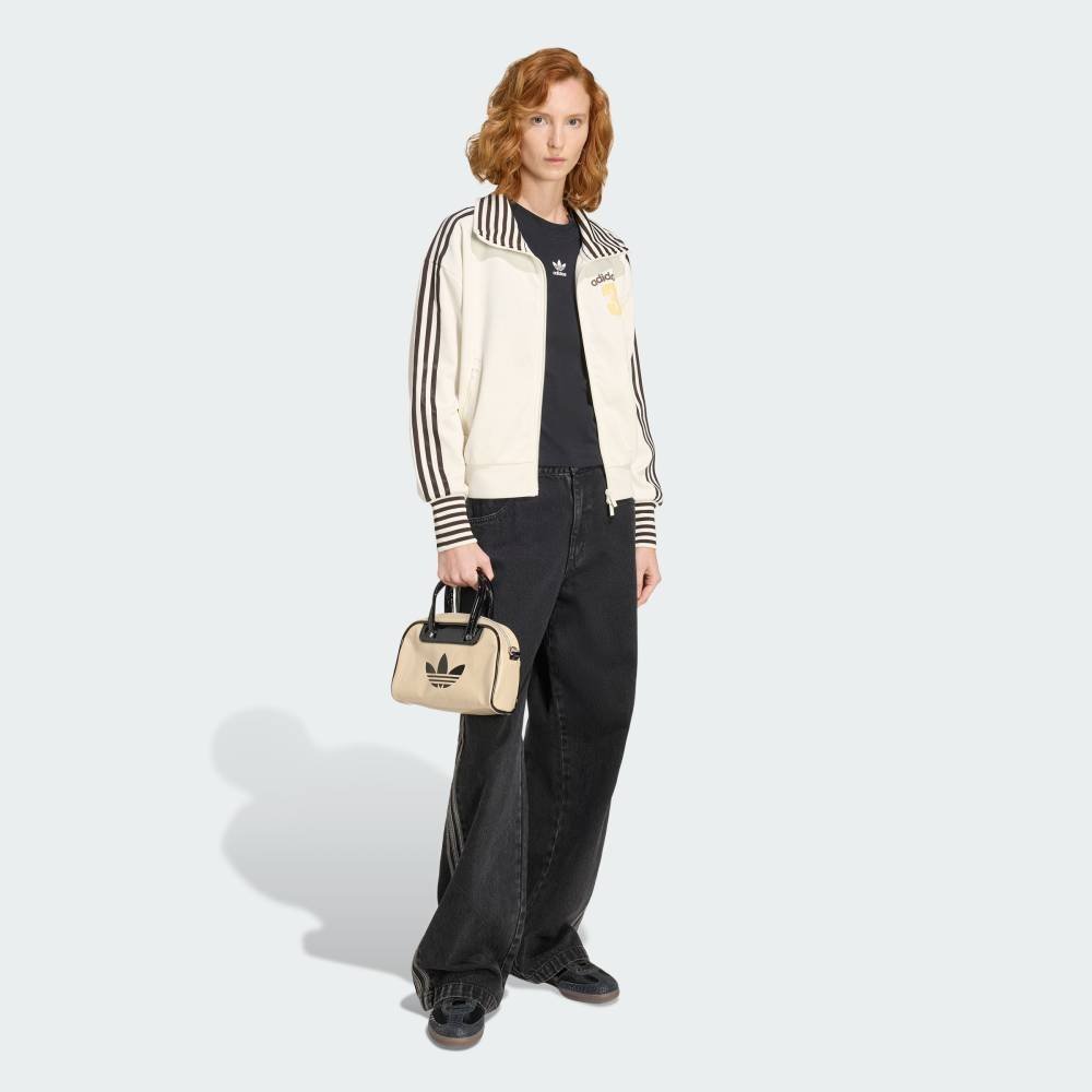 adidas 【公式】アディダス adidas ビンテージ BB TT ストライプ リブ トラックトップ アディダス トップス その他のトップス ホワイト【送料無料】