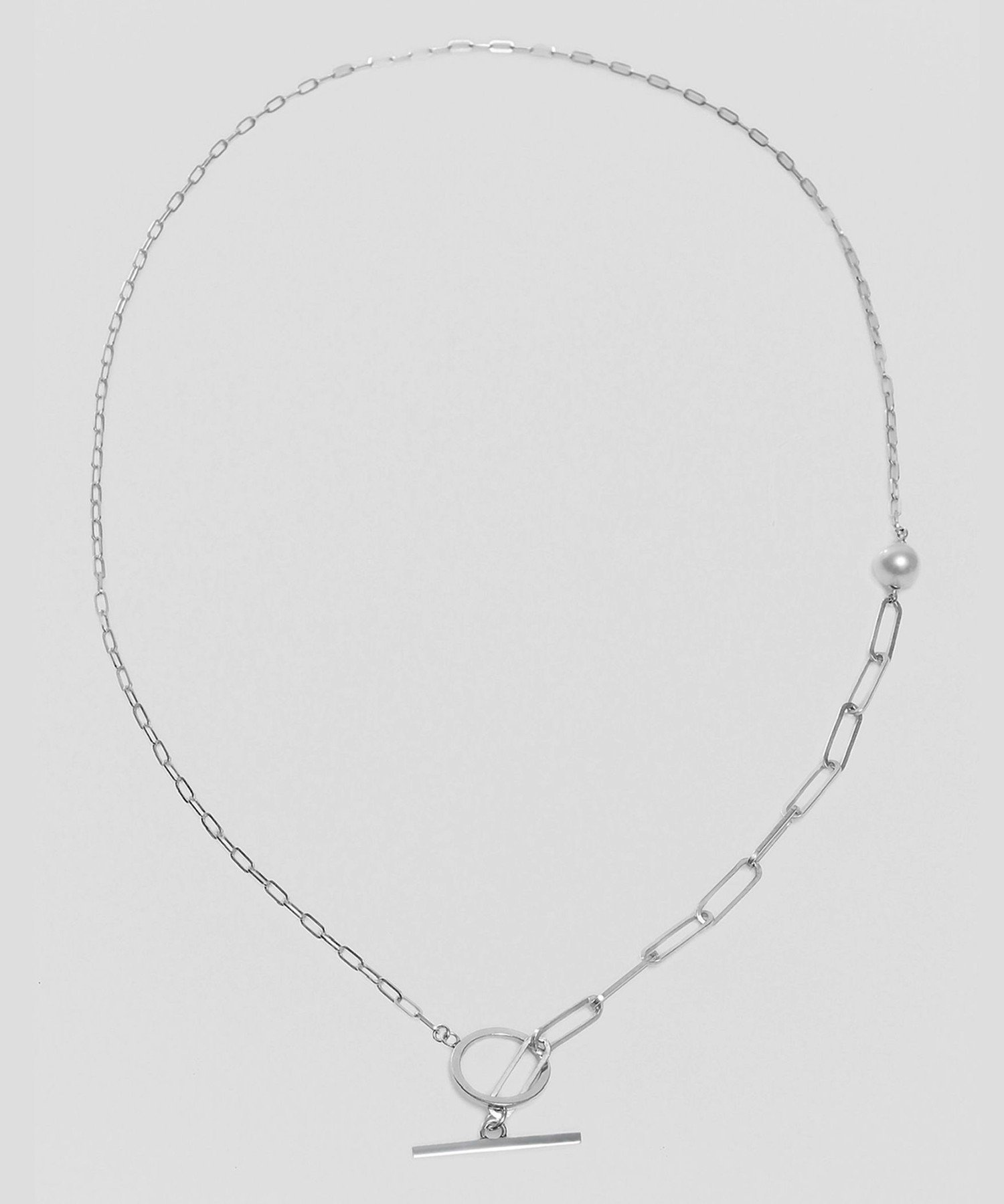 CAROLINA GLASER susui / パールネックレス カロリナ グレイサー アクセサリー・腕時計 ネックレス シルバー【送料無料】