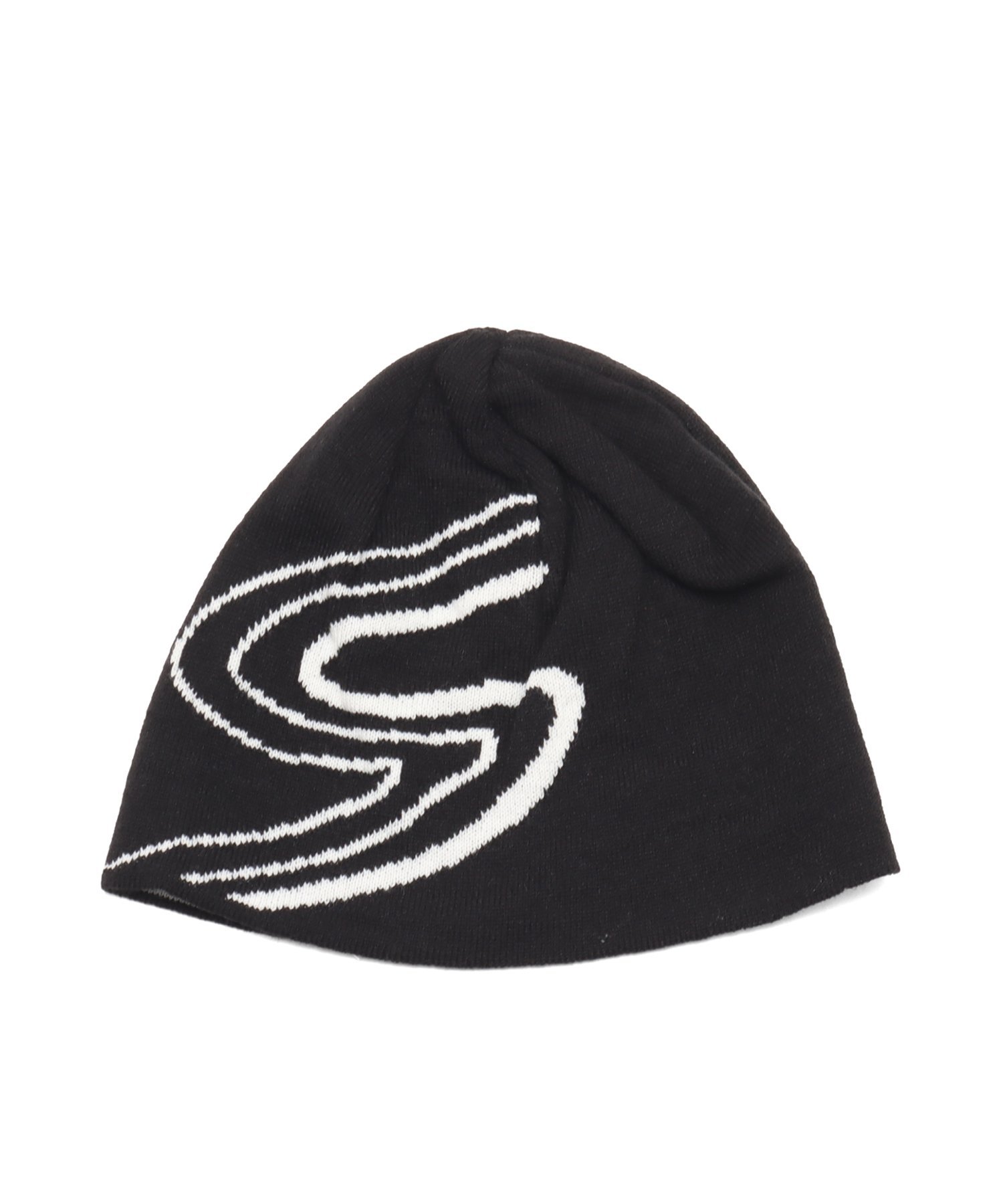 atmos pink Logo Beanie BLACK (Atmos hat, knit hat/beanie, black) [Free shipping]