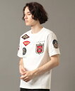 AVIREX ユニセックス トップガン ワッペン Tシャツ/TOP GUN WAPPEN T-SHIRT アヴィレックス トップス カットソー Tシャツ ホワイト ブラック ネイビー オレンジ【送料無料】