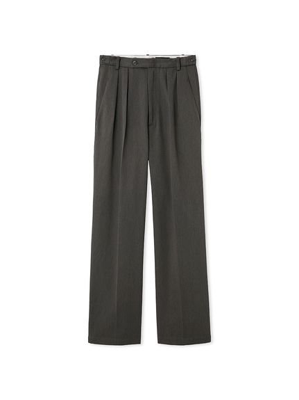 styling/ 【Dickies(R)別注】ツータックワイドパンツ スタイリング パンツ その他のパンツ グレー ブラック ホワイト【送料無料】のサムネイル