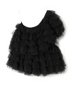 【SALE/30%OFF】TOMORROWLAND Molly Goddard SOFT TULLE アシンメトリーブラウス トゥモローランド トップス シャツ...