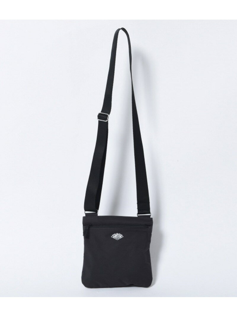 【SALE／30%OFF】SALON adam et rope' 【DANTON】SOLOTEX TWILL SHOULDER サロン アダム エ ロペ バッグ ショルダーバッグ ブラック ベージュ【送料無料】