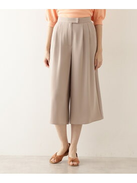 【SALE/20%OFF】NATURAL BEAUTY BASIC ベネシャンガウチョパンツ ナチュラルビューティベーシック パンツ/ジーンズ パンツその他 ブラウン イエロー ネイビー【送料無料】