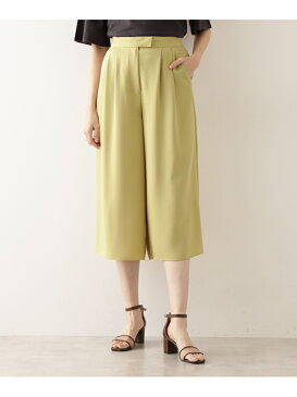 【SALE/20%OFF】NATURAL BEAUTY BASIC ベネシャンガウチョパンツ ナチュラルビューティベーシック パンツ/ジーンズ パンツその他 ブラウン イエロー ネイビー【送料無料】