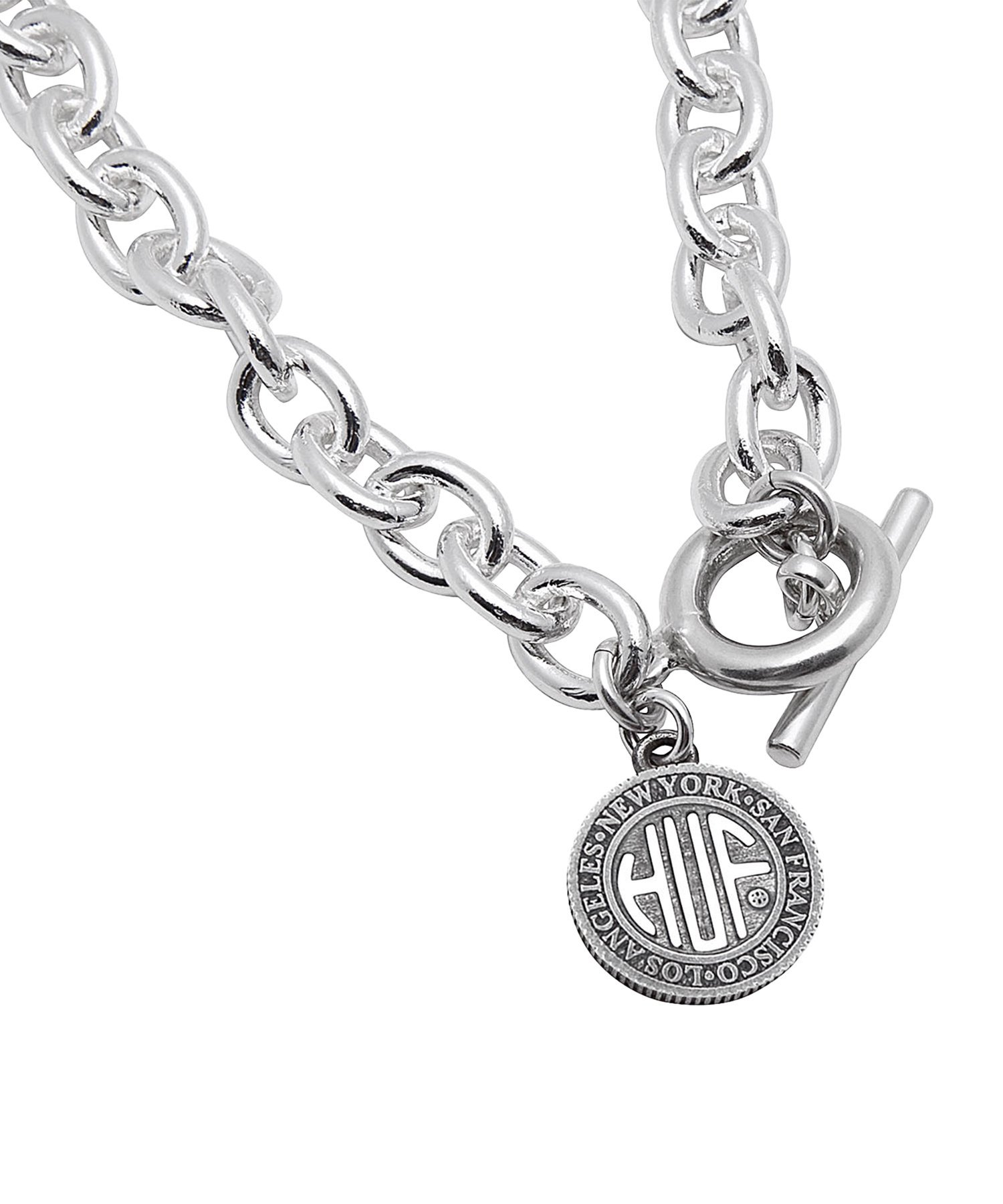 HUF REGIONAL BRACELET SILVER ハフ アクセサリー・腕時計 ブレスレット・バングル シルバー【送料無料】