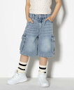 【SALE/30%OFF】10C REPIPI 【10C REPIPI】ハーフカーゴパンツ レピピアルマリオ パンツ ジーンズ・デニムパンツ ブルー