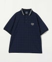 【SALE/30%OFF】UNITED ARROWS GOLF メンズ プレイド ジャガード ポロシャツ ユナイテッドアローズ スポーツ・アウトドア用品 ゴルフ...