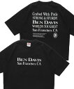 BEN DAVIS / WHITE LABEL 【BEN DAVIS(ベンデイビス)】FADED LOGO CROPPED TEE / Tシャツ 半袖 短丈 クルーネック コンパクトサイズ ナバル トップス カットソー・Tシャツ ネイビー ホワイト ブラック レッド【送料無料】