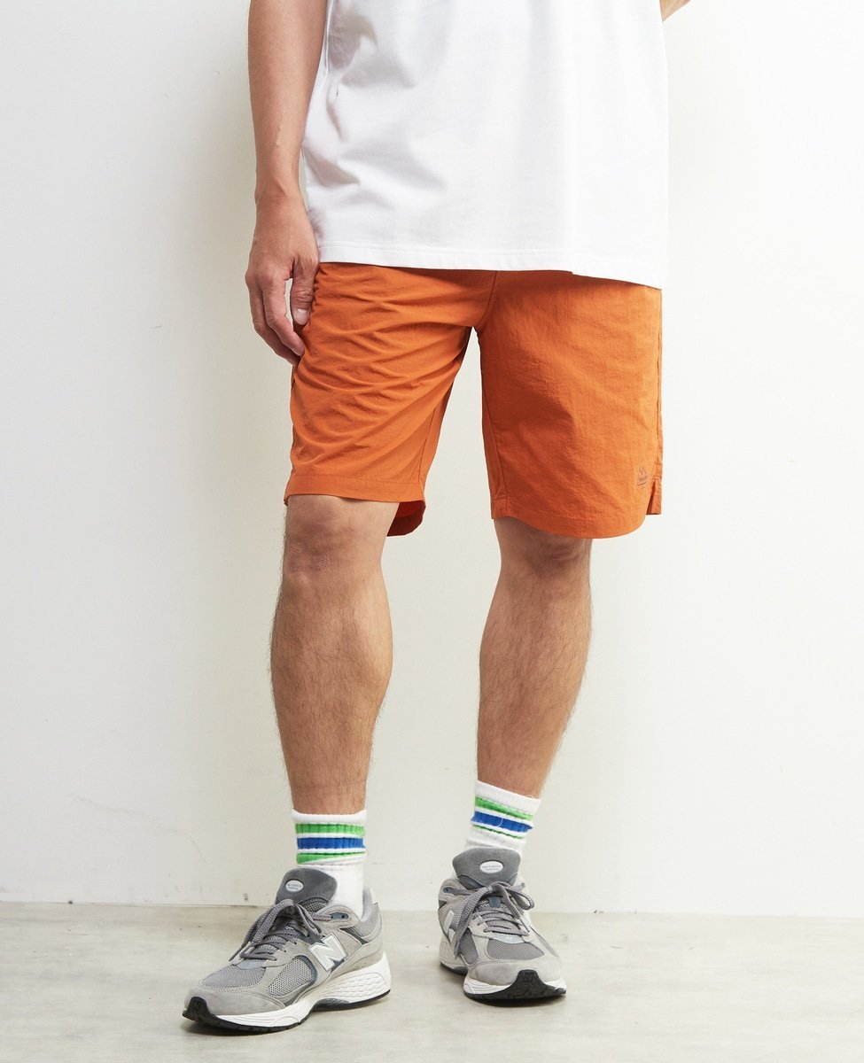 MEN'S MELROSE 【MASTER FRAME/マスターフレーム】ナイロンタスラン水陸両用ショーツ ｜ 撥水/UVカット/接触冷感 メンズメルローズ パンツ その他のパンツ オレンジ ベージュ ブラック グレー ブルー