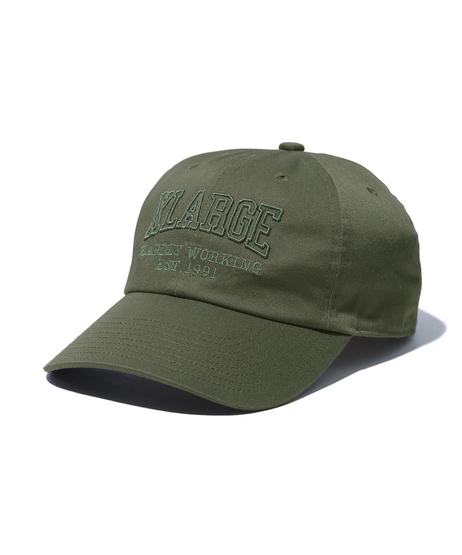 XLARGE EMBROIDERED CAP エクストララージ 帽子 キャップ カーキグリーン グリーン ブラック【送料無料】