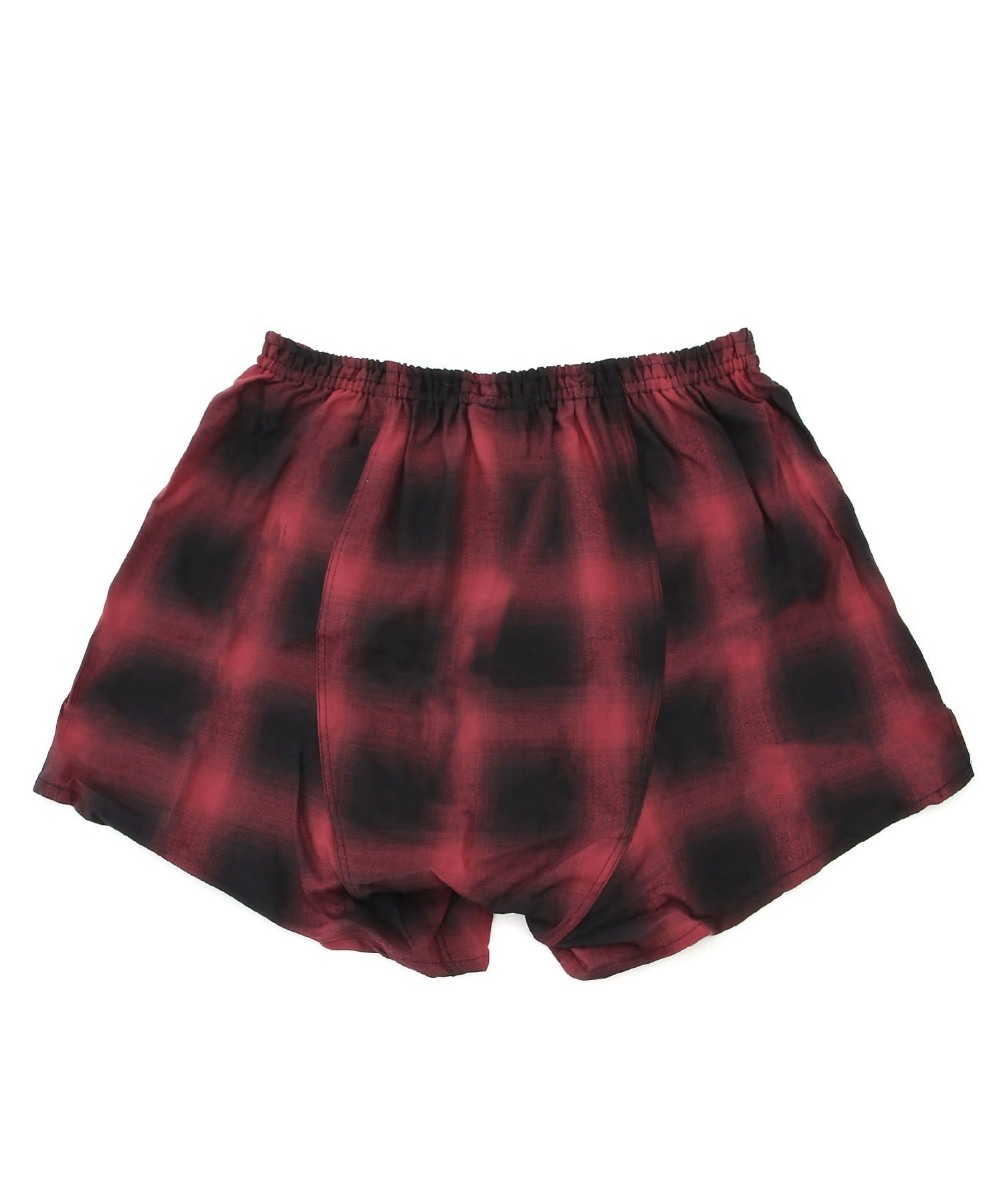 【SALE／40%OFF】pierre cardin pierre cardin/ピエールカルダン 起毛オンブレチェックトランクス ボディライフ インナー・ルームウェア ボクサーパンツ・トランクス ブラック ブルー