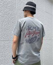 JOURNAL STANDARD FURNITURE 【NUTS ART WORKS ACME別注】ANGLER SUPPLY T SHIRT Tシャツ ジャーナルスタンダードファニチャー トップス カットソー Tシャツ グレー ベージュ【送料無料】