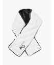 Aquascutum GOLF GOLF ダウンネックウォーマー アクアスキュータム ファッション雑貨 マフラー・ストール・ネックウォーマー ホワイト ブラック...