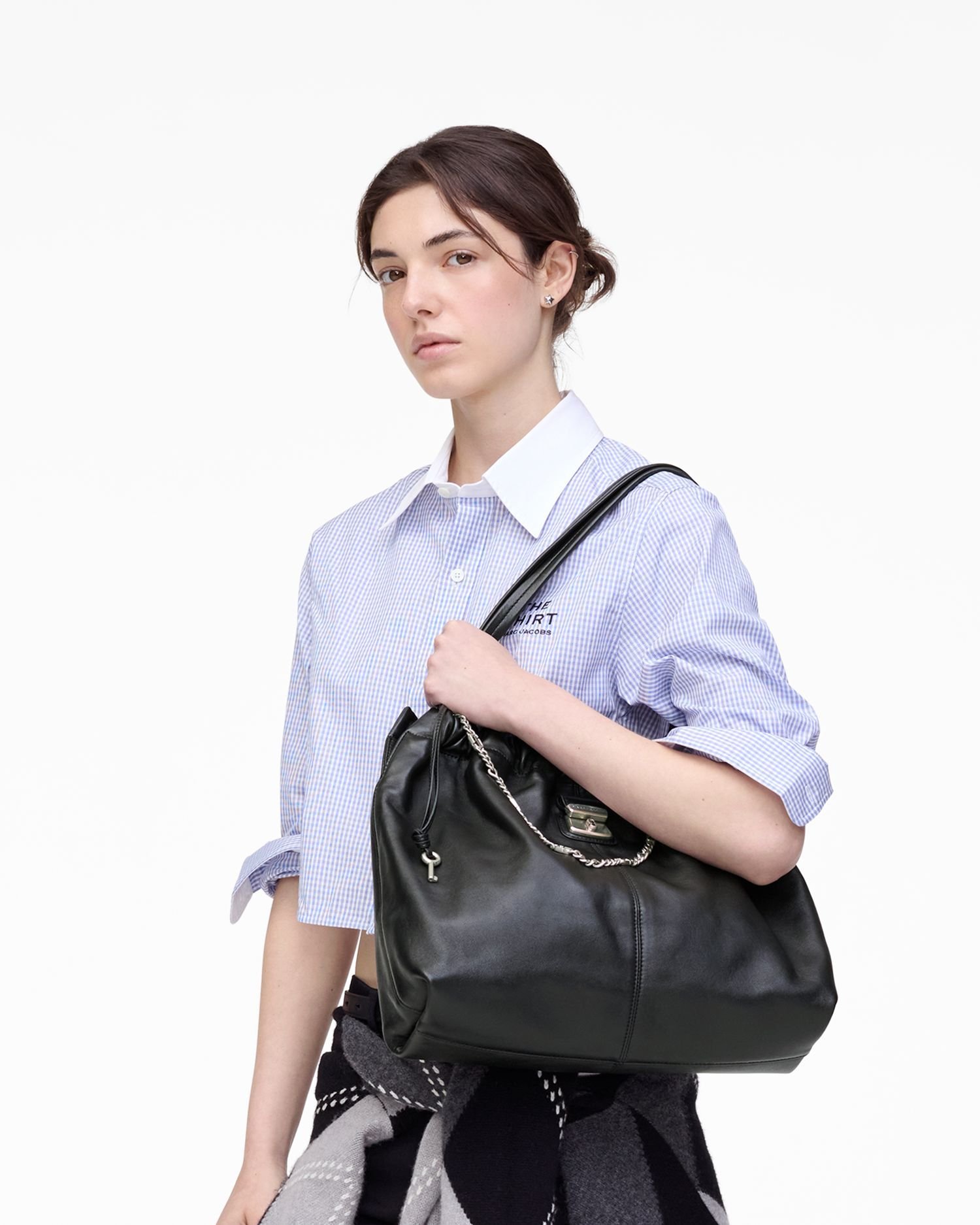 MARC JACOBS 【公式】THE CRISTINA TOTE/ザ クリスティーナ トート マーク ジェイコブス バッグ ショルダーバッグ ブラック【送料無料】
