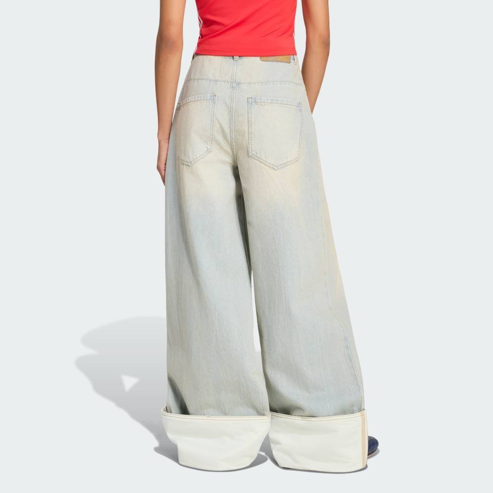 adidas 【公式】アディダス adidas ビンテージ ワイドレッグ ジーンズ アディダス パンツ その他のパンツ【送料無料】