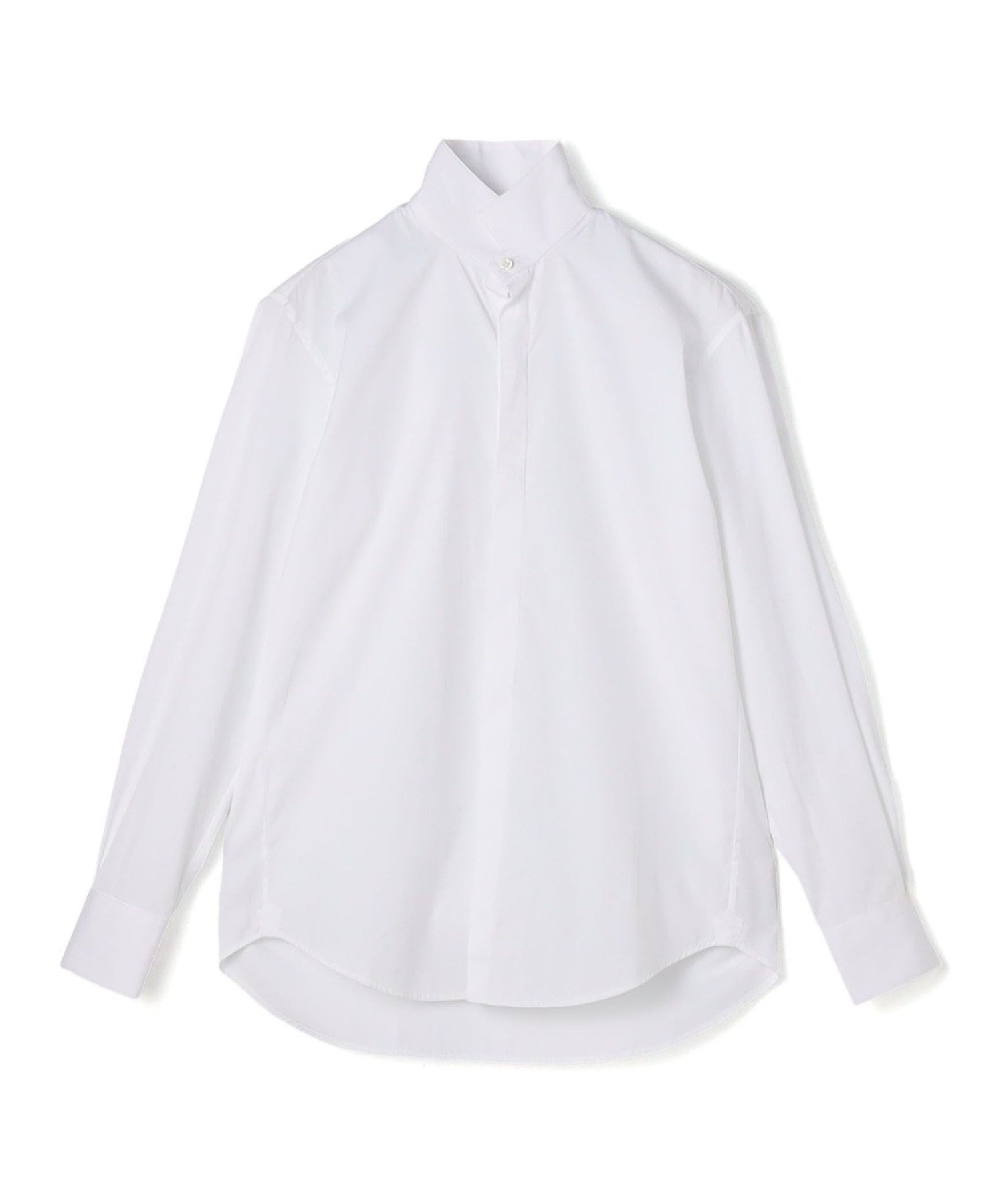 TOMORROWLAND BUYING WEAR BOURRIENNE AMAZONE スタンドカラーシャツ トゥモローランド トップス シャツ・ブラウス ホワイト【送料無料】