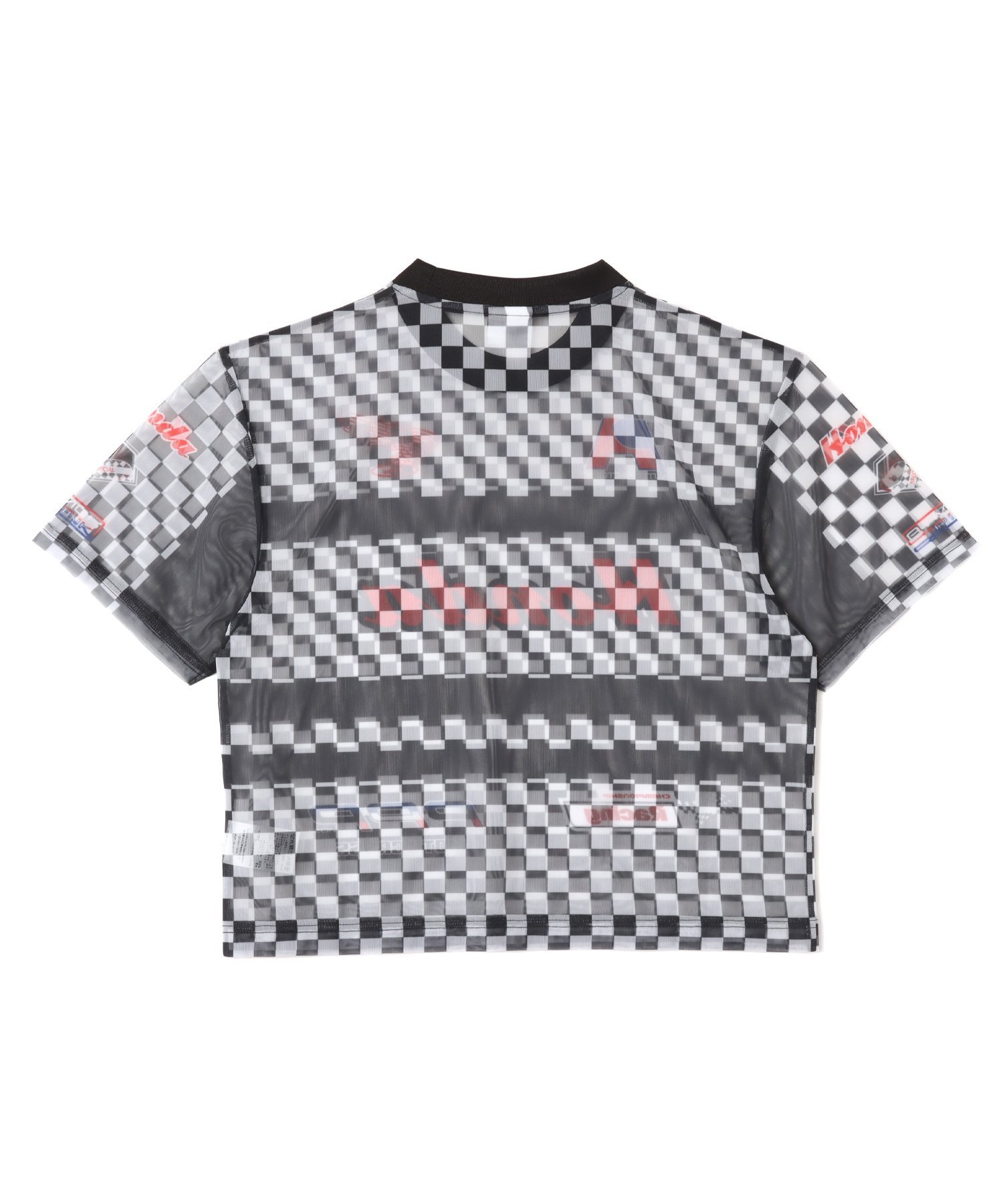 atmos pink HONDA x atmos pink Racing See-through T-shirt CHECK アトモス トップス カットソー・Tシャツ ピンク