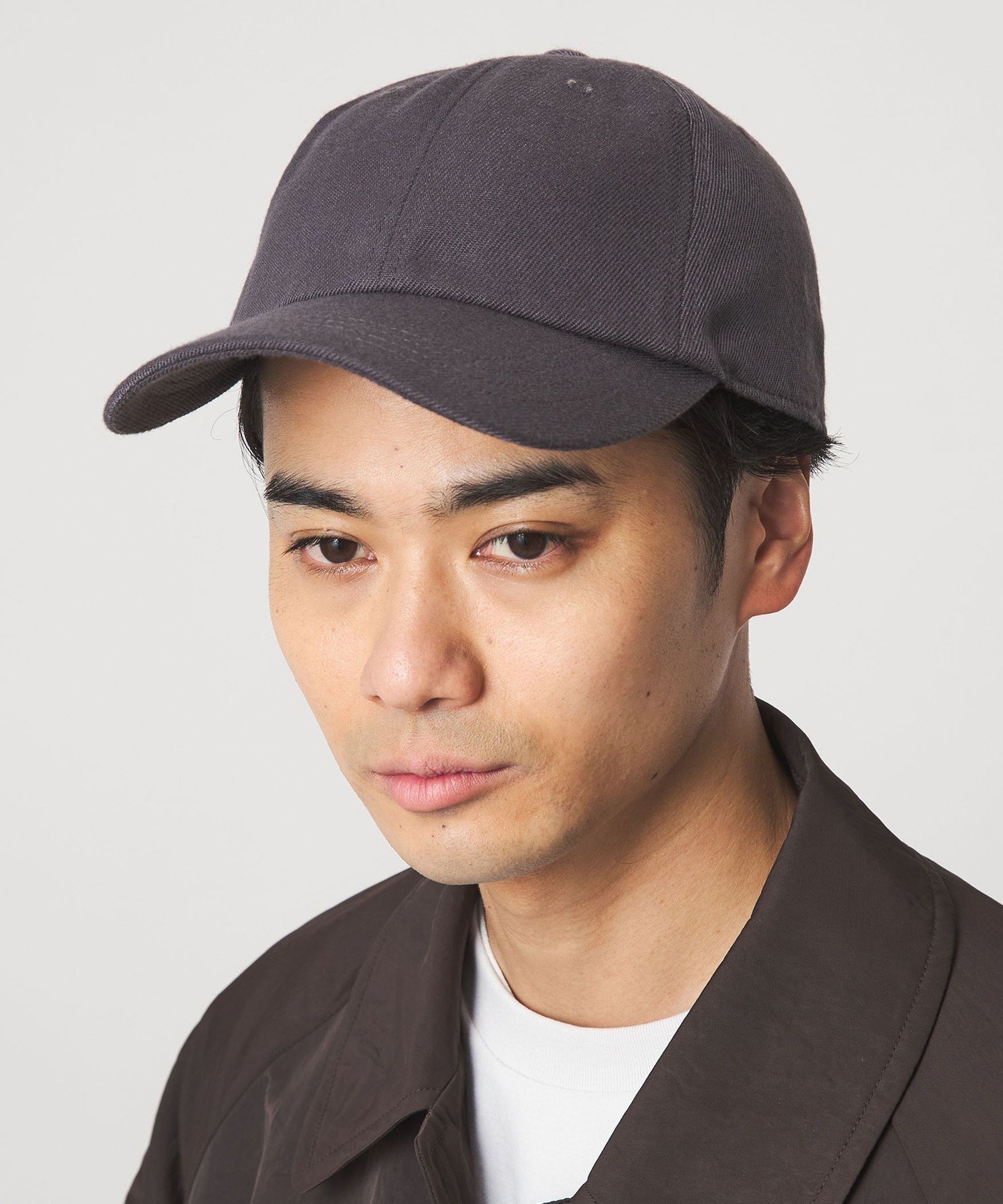 【SALE／40%OFF】UNITED ARROWS green label relaxing GLR ポリエステル サージ ロゴ キャップ ユナイテッドアローズ アウトレット 帽子 キャップ グレー ブラック