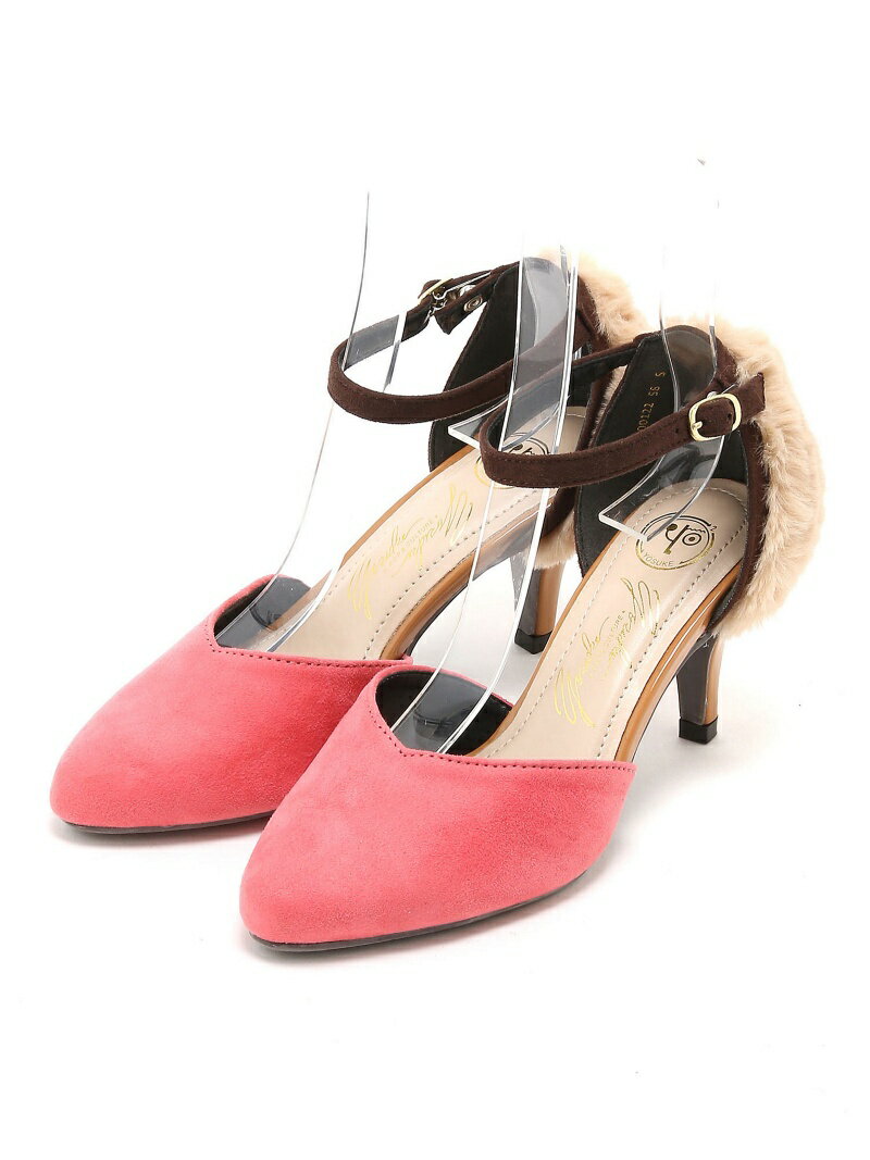 【SALE／50%OFF】YOSUKE U.S.A (L)セパレートパンプス ピンク/C ヨースケ シューズ・靴 パンプス ピンク