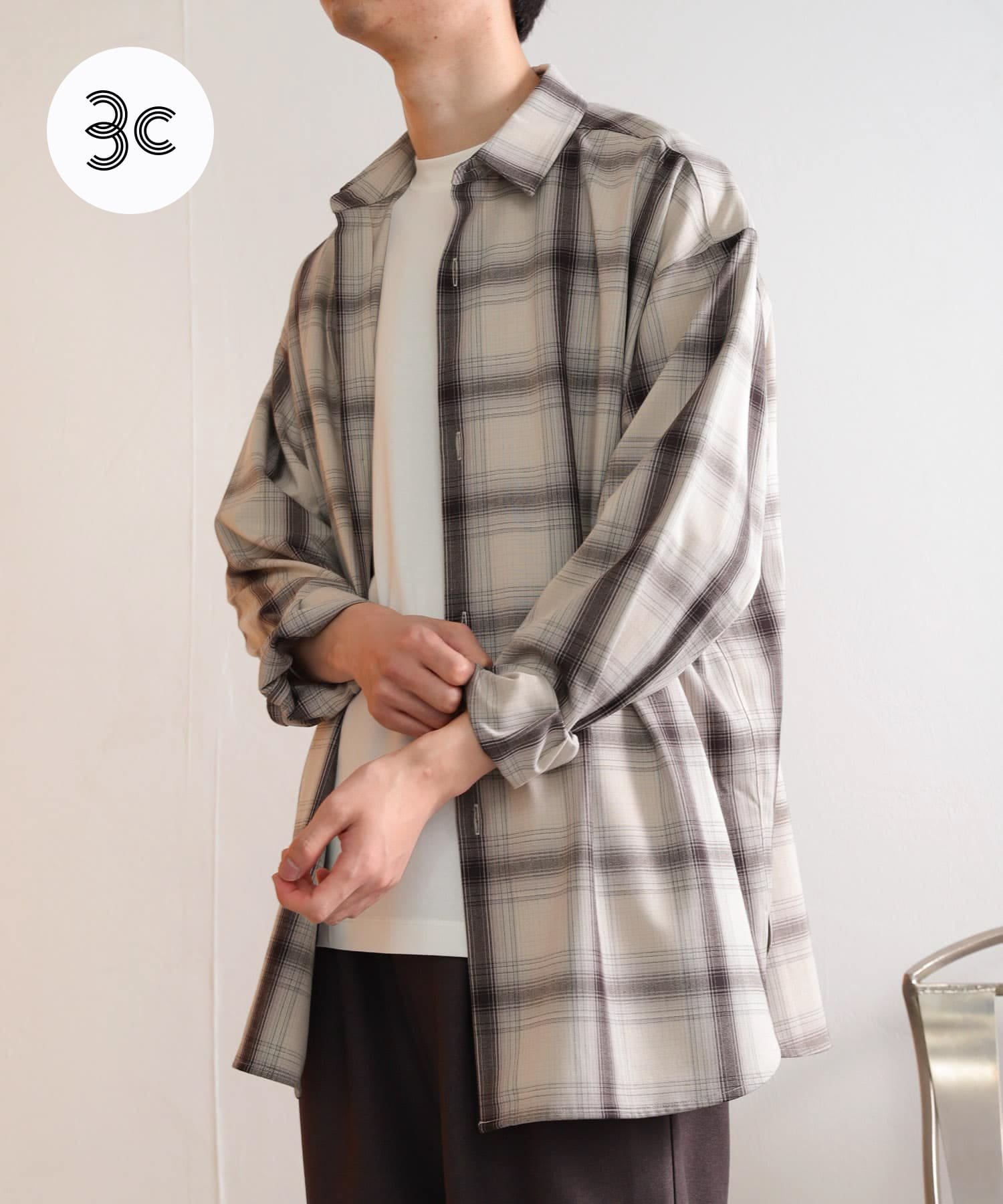 楽天Rakuten Fashion【SALE／16％OFF】SENSE OF PLACE 『イージーケア』カラールーズシャツ センス オブ プレイス トップス シャツ・ブラウス グレー ブラウン【送料無料】