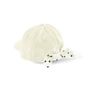 branshes バックリボンキャップ ブランシェス 帽子 キャップ パープル ホワイト ブラック