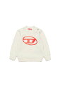 【SALE/40%OFF】DIESEL ベビー スウェット プリント ディーゼル トップス スウェット・トレーナー ホワイト【送料無料】